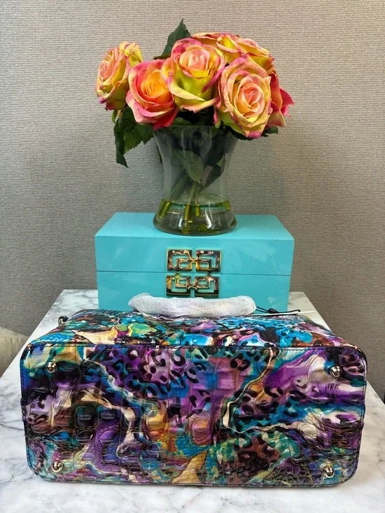 Brahmin Euphoria Melbourne Multicolor Duxbury Bag - NWT & Dustbag 🔥 🔥 🔥 - Picture 6 of 10